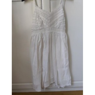 Robe blanche Kiabi taille 34
