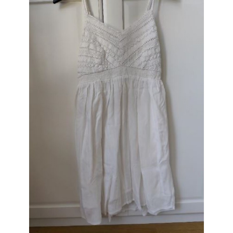 Robe blanche Kiabi taille 34