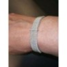 Bracelet MAUBOUSSIN "Moi non plus"Or blanc- carats et Diamants Prix neuf 1600 euros (certificat et facture)