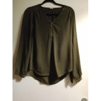 Chemise femme kaki marque...
