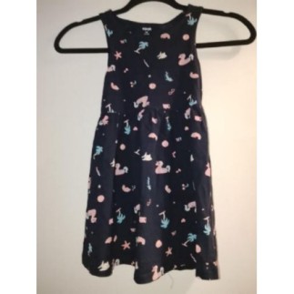 Robe bleu marine fille 6...