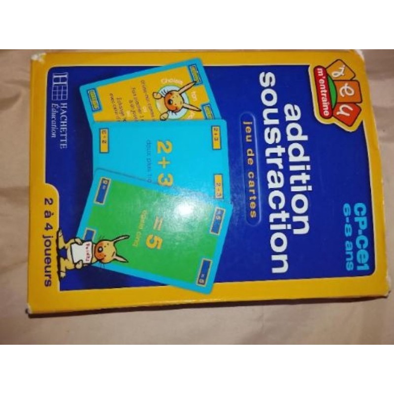 Je m'entraîne addition soustraction CP CE1  6à 8 ans 6 8 ans