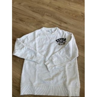 Sweat Zara blanc garçon 11...
