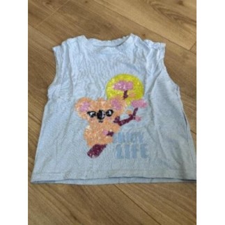 T shirt fille sequin Kiabi...