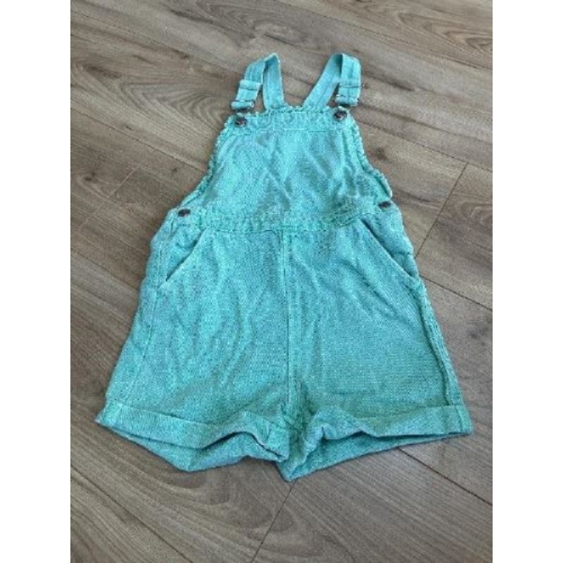 Salopette short verte fille Kiabi 8 ans 