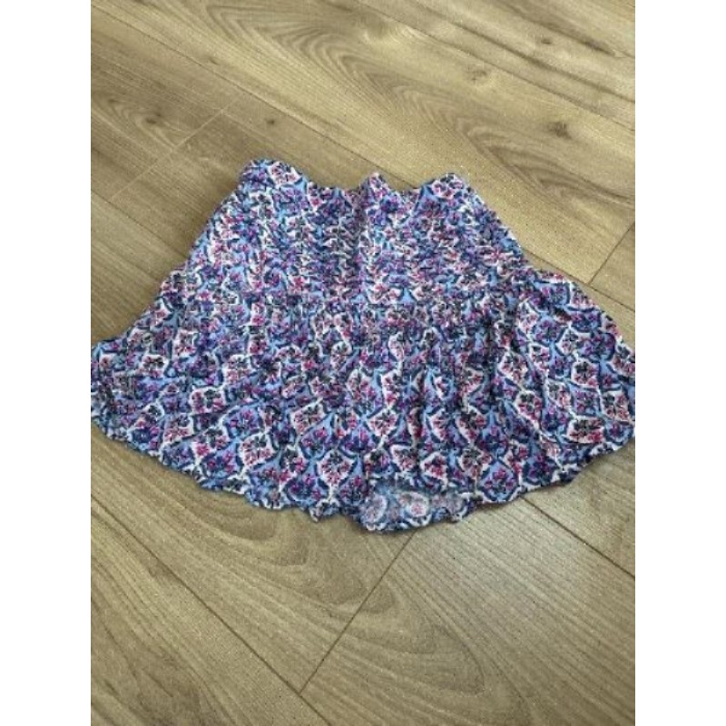 Jupe short fleurie Zara 10 ans 