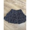 Jupe short fille fleur noire Zara 9ans 