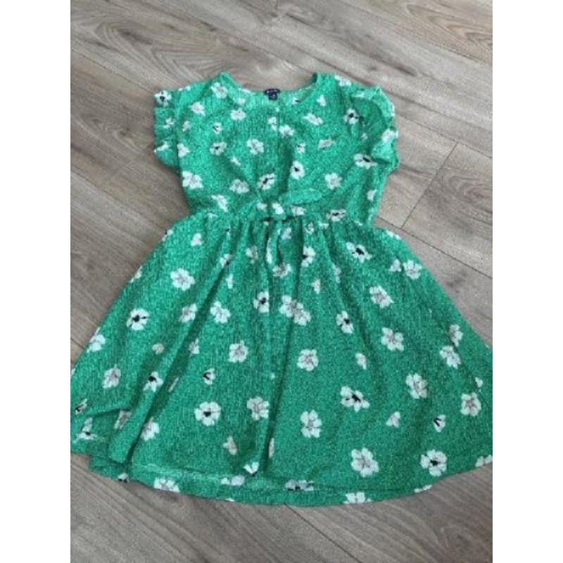 Robes fleuries verte Kiabo 8 ans 
