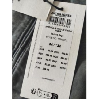 Pantalon neuf Jack & Jones homme taille 44/46
