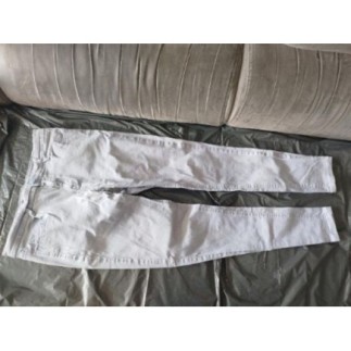 Pantalon slim bleu clair -...