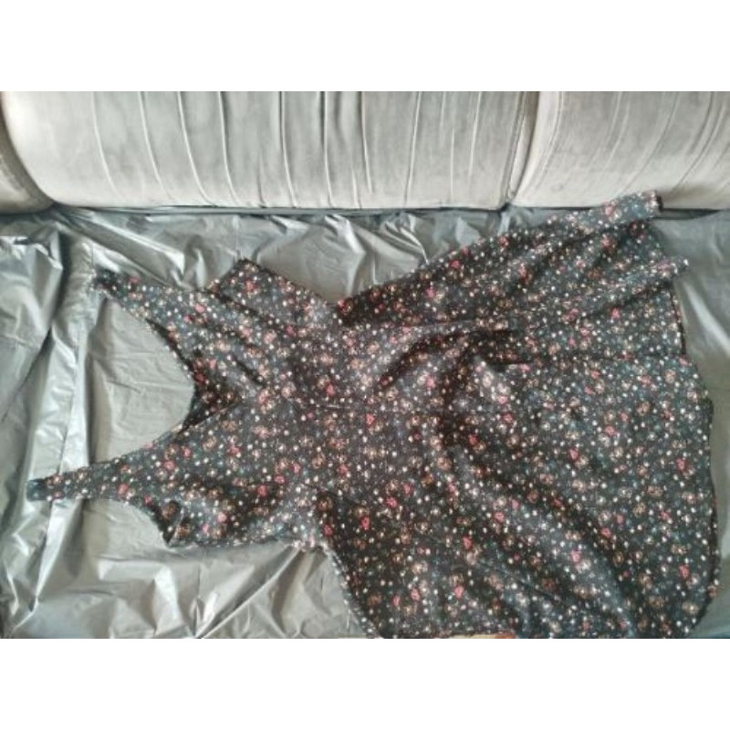 Robe fleurie épaisse - La halle - 38