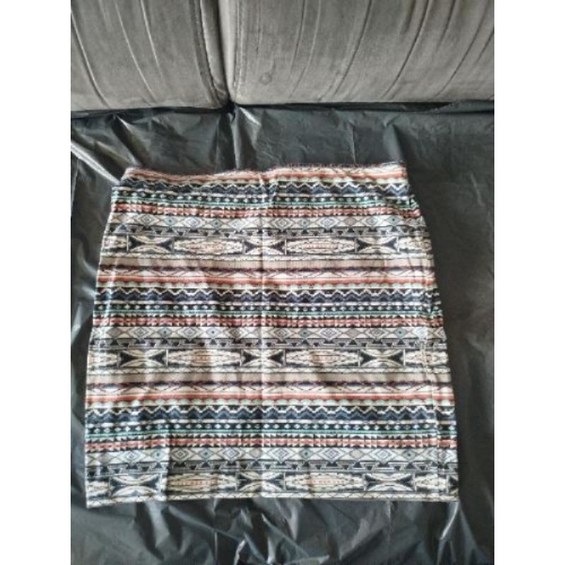 Jupe Camaïeu taille élastique, taille 40