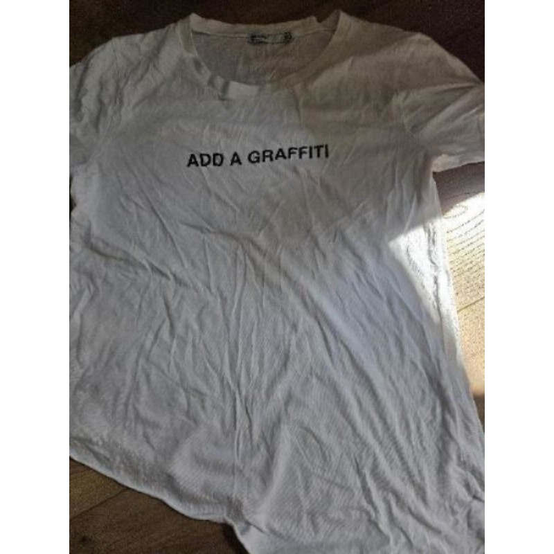 Tee shirt blanc TM 