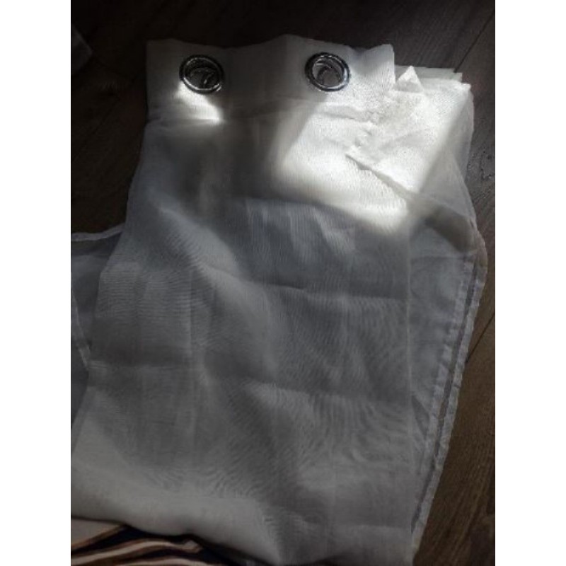 Paire de rideau transparent 250cm par 150