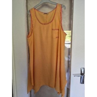Tunique orange - Grande taille