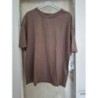 Tee shirt -ZARA- Marron effet usé- Taille S