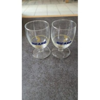 Lot de 2 verres RICARD