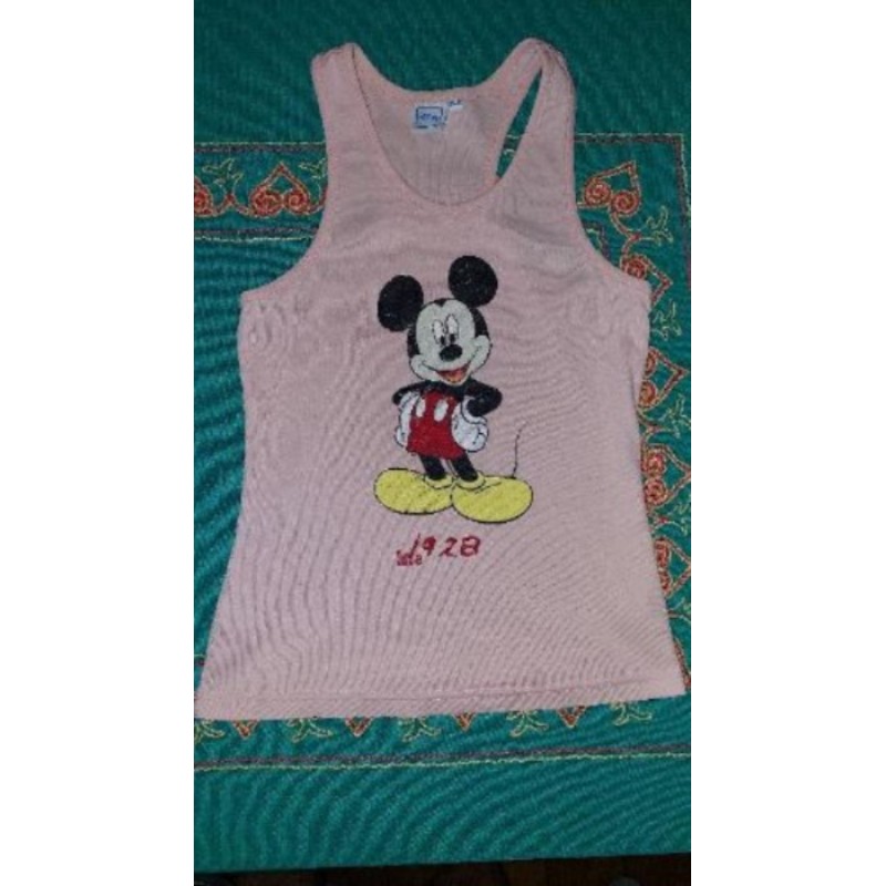 Débardeur rose Mickey - Taille 38/40