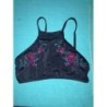 Haut de maillot de bain fleurs rose Taille 11ans