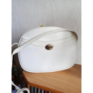 Sac à main blanc " jc" 