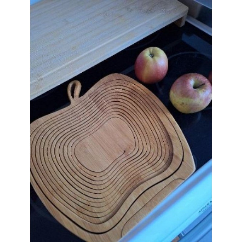 Pannier a fruits en bois pliable