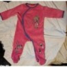 Pyjama rose avec motif fillette marque Tissaia, 12 mois