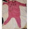 Pyjama rose avec motifs fruits en relief, marque La Compagnie des Petits, 18 mois