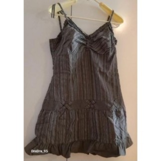 Robe vert foncé avec...