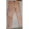 Pantalon en coton rose pâle Kiabi, taille 44