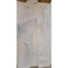 Pantalon blanc en coton La Halle, taille 44