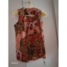 Top orange motifs divers marrons et orange Cache-cache, taille 44