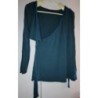 T-shirt d’allaitement vert épinard en viscose Kiabi, taille 42-44