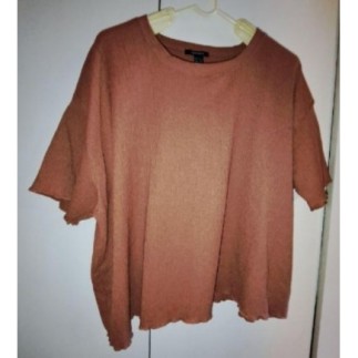 T-shirt caramel en...