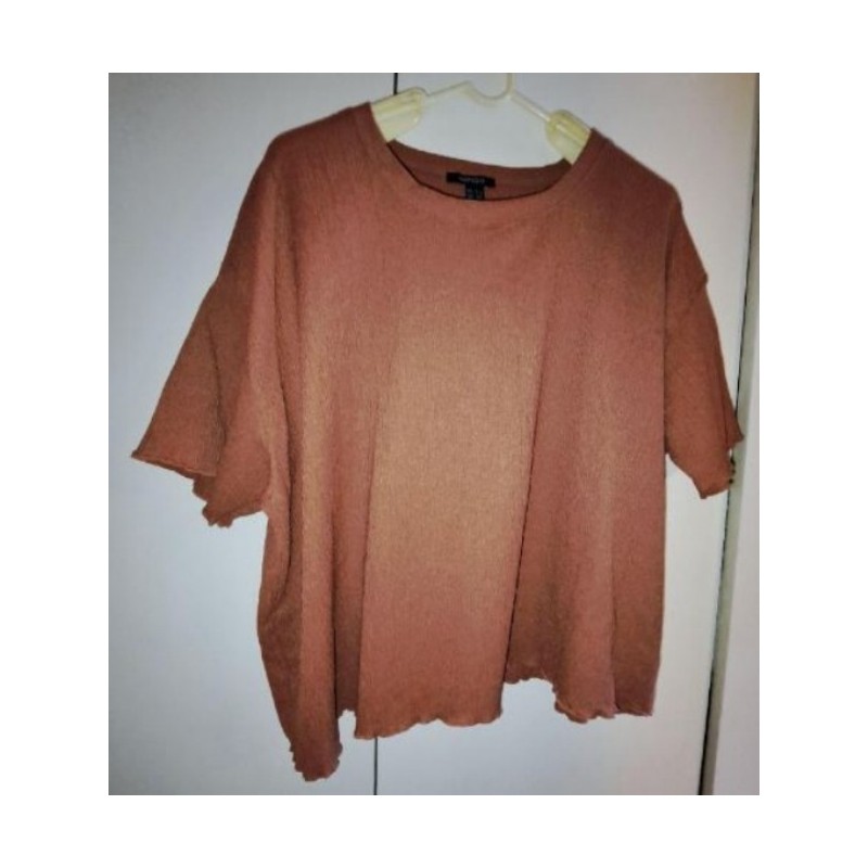 T-shirt caramel en polyester Esmara, taille 46