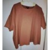 T-shirt caramel en polyester Esmara, taille 46