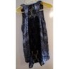 Débardeur bariolé noir et blanc avec dentelle noire au dis Kiabi, taille 42