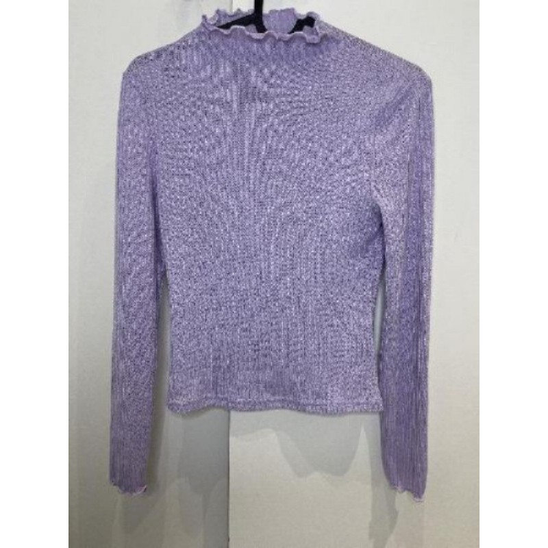 Tee shirt manches longues violet M