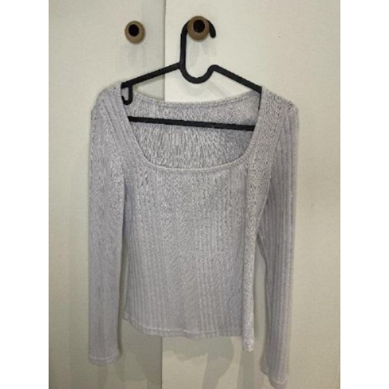 Tee shirt manches longues blanc M 