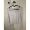 Tee shirt manches longues blanc Jennyfer S