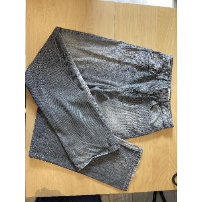 Jean large gris Pull&Bear S