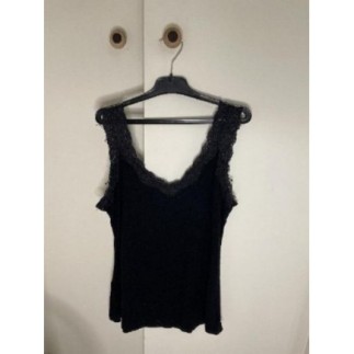 Tee shirt noir dentelle...