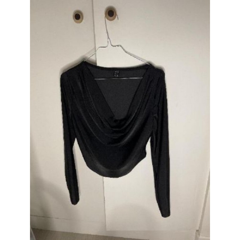 Tee shirt manches longues noir M