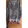 Robe tunique CAMAIEU noir et blanc Taille M