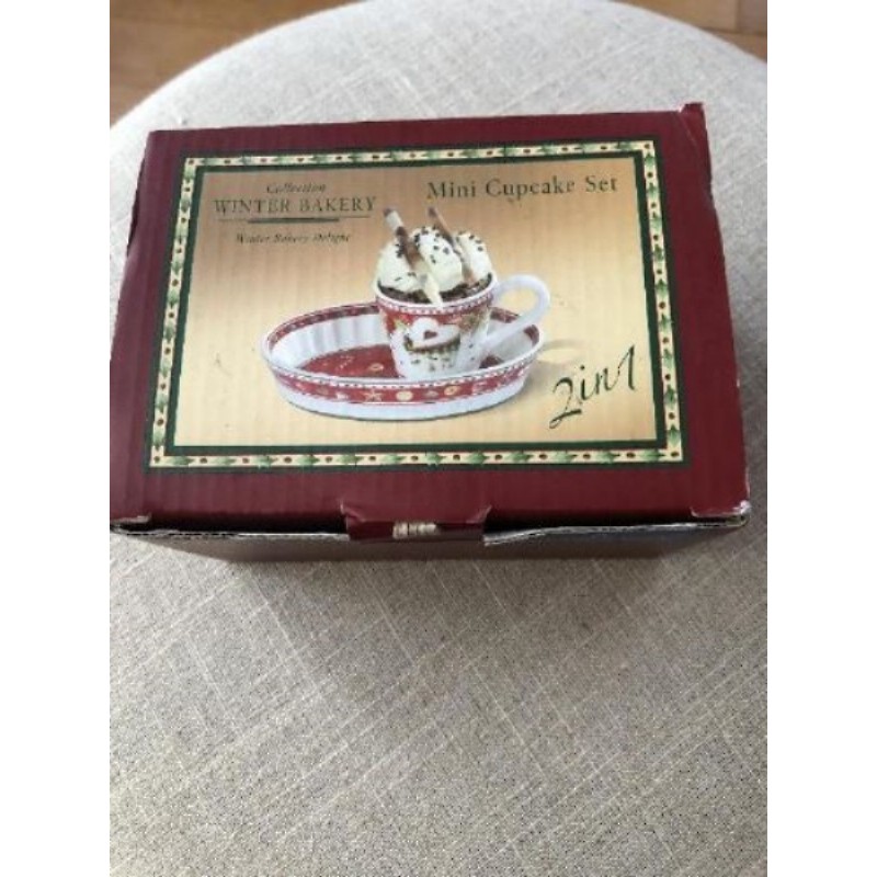 Coffret mini Cupcake Villeroy et boch 