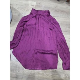 Chemisier fluide violet...