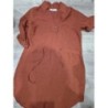 Robe marron fluide T42