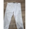 Jean blanc casse zara T40