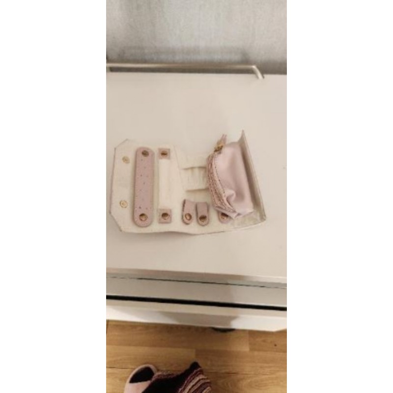 Trousse bijoux rose