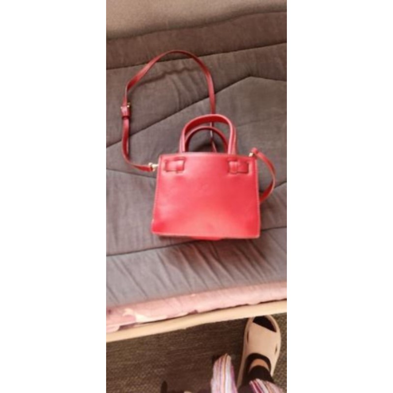 Petit sac bordeaux Zara 