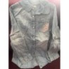 Chemise jeans brodé - Verbaudet - 6A